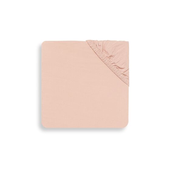 Jollein Hoeslaken Jersey 40X80/90Cm Pale Pink