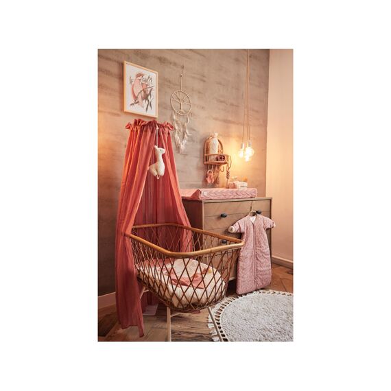 Jollein Hoeslaken Jersey 40X80/90Cm Rosewood