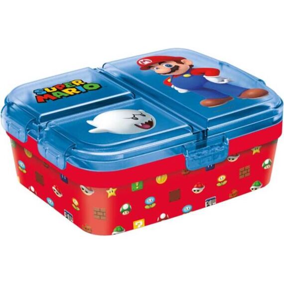 Mario Bross Multi Compartment Lunchbox