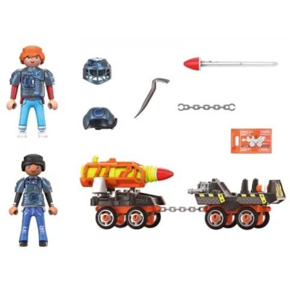 Playmobil 70929 Dino Mine Raket Kart