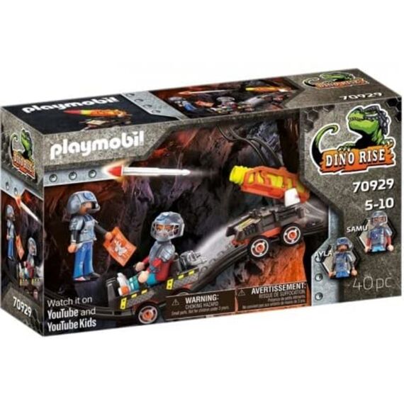 Playmobil 70929 Dino Mine Raket Kart