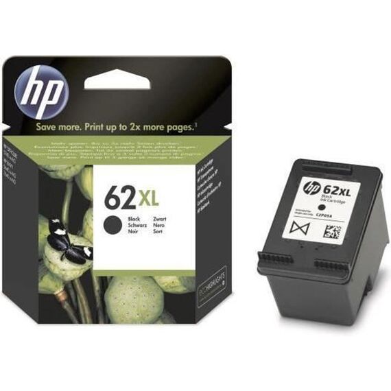 Hp Inktcardrige Nr 62Xl Zwart