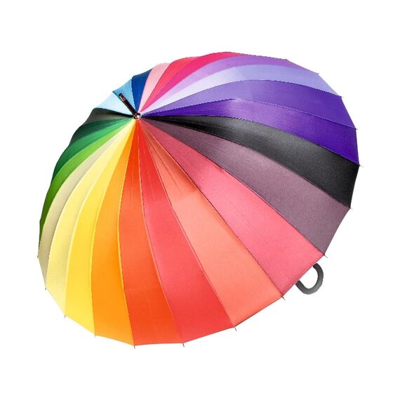 Paraplu 800Mm Regenboog Kleuren