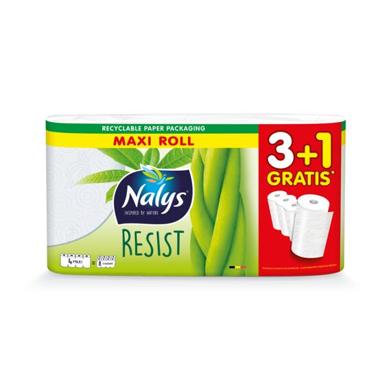 Nalys Keukenpapier Absorb 3+1 Maxi Roll Design