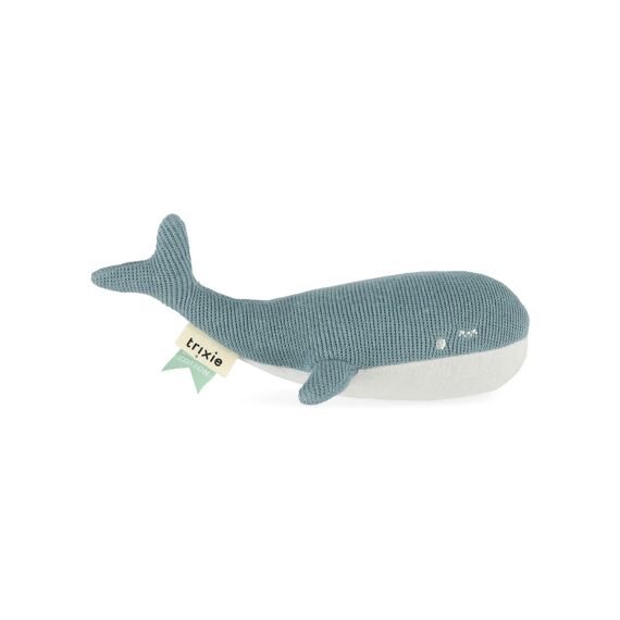 Trixie Gebreid Knijpspeeltje  Whale