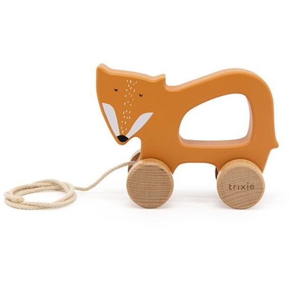 Trixie Houten Pull Along Toy Mr. Fox