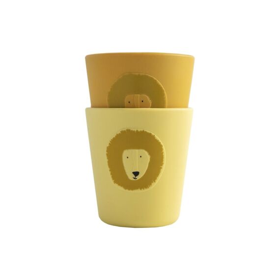 Trixie  Silicone Beker 2 St  Mr. Lion