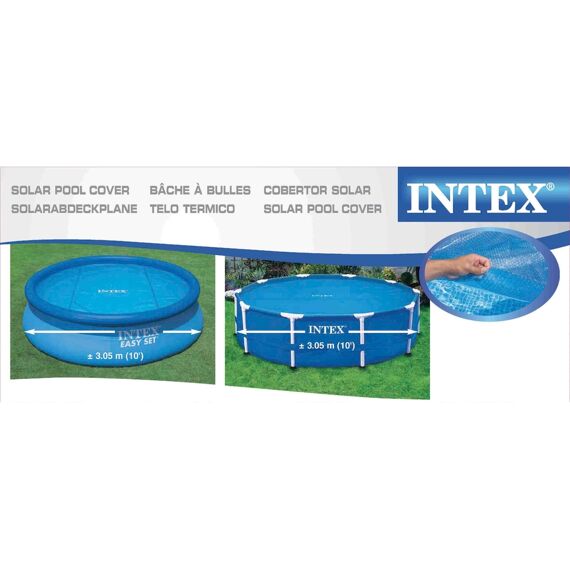 Intex 28011 Solar Pool Cover 3.05M