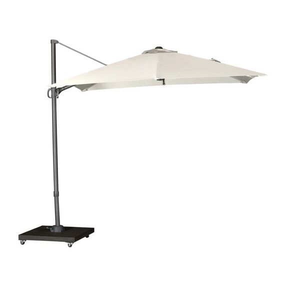 Platinum Lugano Zweefparasol 2.5X2.5M Anthracite/Ecru