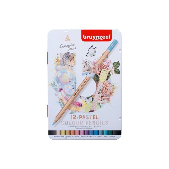 Bruynzeel Expression Kleurpotloden Pastel 12Stuks