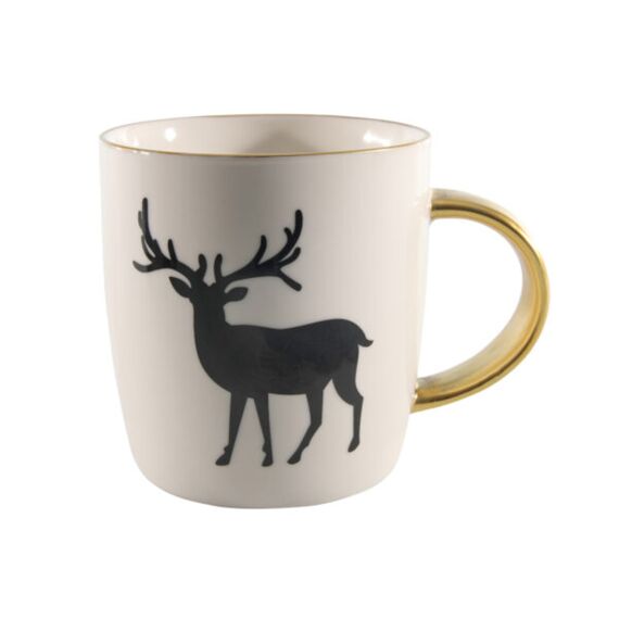 Kerstmok Goud 350Ml Rendier New Bone