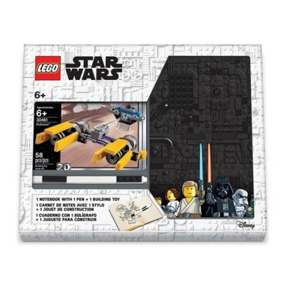 Lego Star Wars Prodracer Notitieboek Met Pen + Speelgoedje