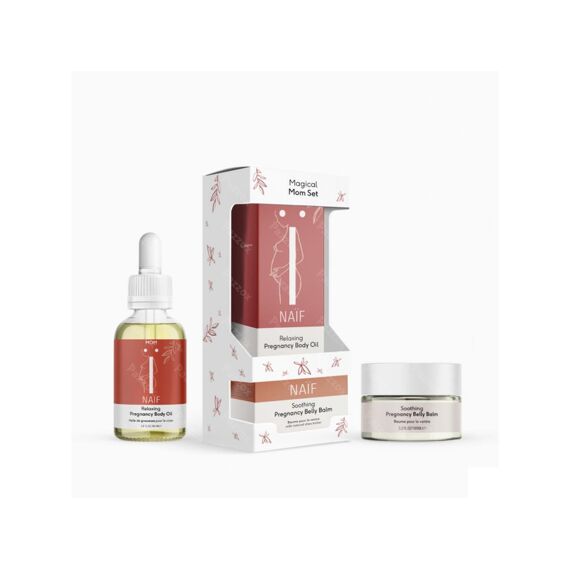 Naif Giftset Magical Mom  (Lichaamsolie 90Ml + Belly Balm 100Ml)