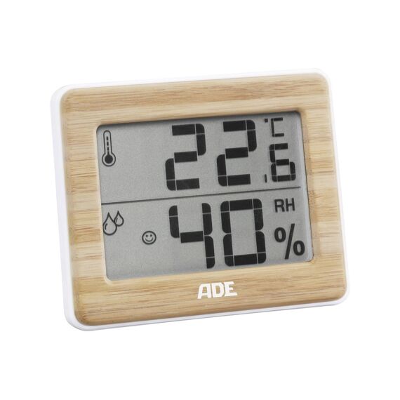 Thermo-/ Hygrometer Digitaal Bamboo