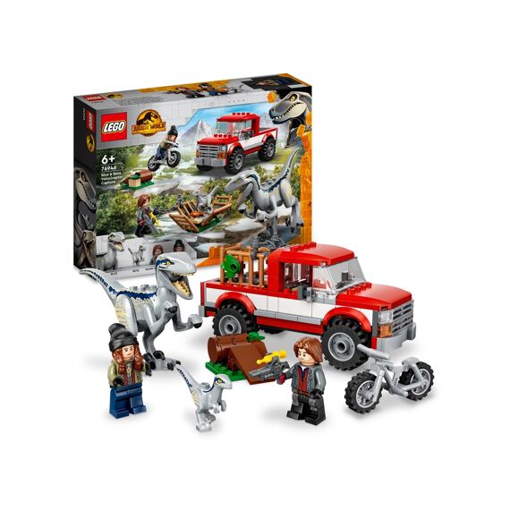 LEGO Jurassic World 76946 Blue & Beta Velociraptorvangst