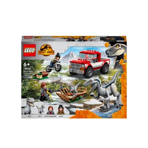 LEGO Jurassic World 76946 Blue & Beta Velociraptorvangst