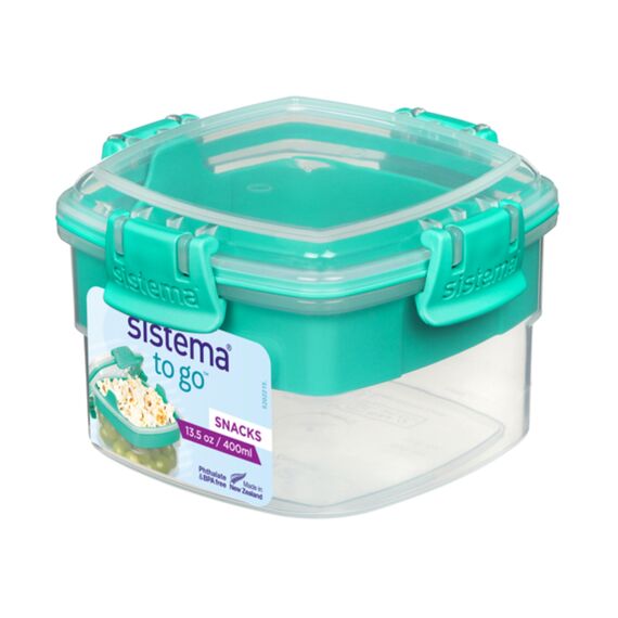 Sistema To Go Snachdoos Snacks Minty Teal 400Ml