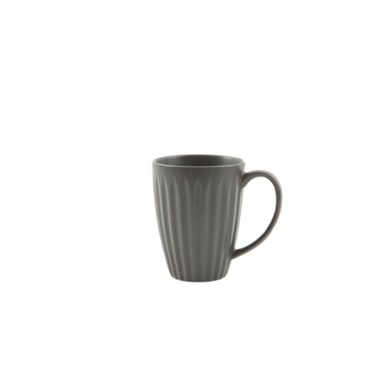 Point-Virgule Mok Met Oor Uit Porselein Cementgrijs 400Ml