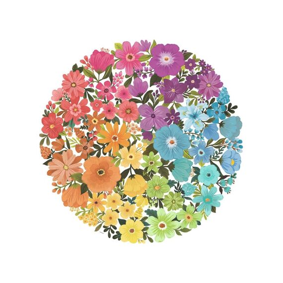 Ravensburger Puzzel 500 Stuks Circle Of Colors Flowers