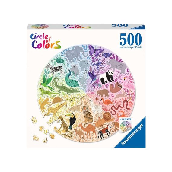 Ravensburger Puzzel 500 Stuks Circle Of Colors Animals