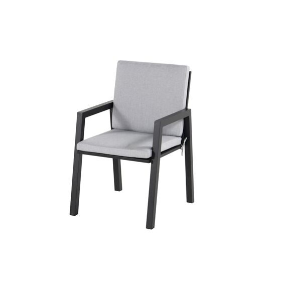 Ancona Dining Chair Met Kussens Alu