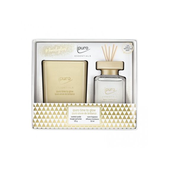 Essentials Diffuser 50Ml + Kaars 125G Time To Glow