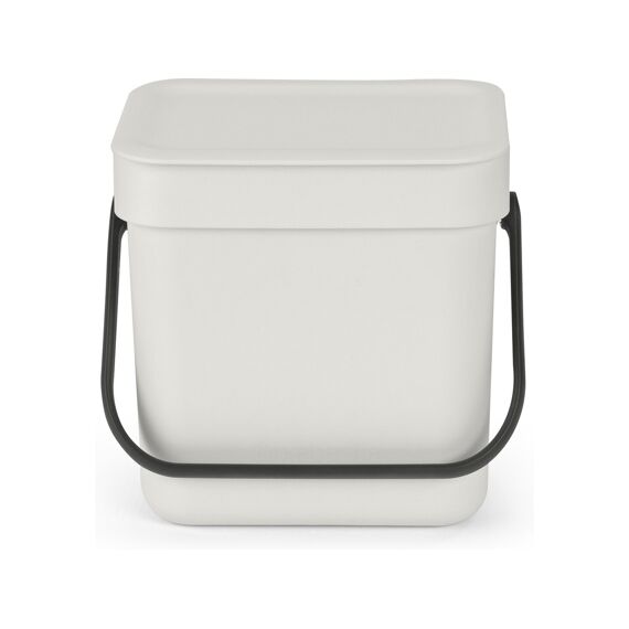 Sort&Go Afvalbakje 3L Light Grey