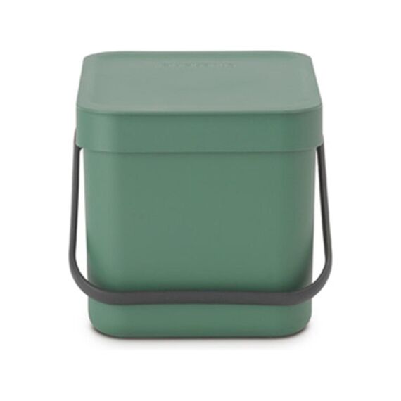 Sort&Go Afvalemmer 6L Jade Green