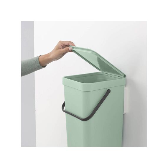 Sort&Go Afvalemmer 12L Jade Green