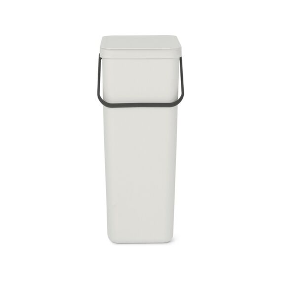 Sort&Go Afvalemmer 40L Light Grey