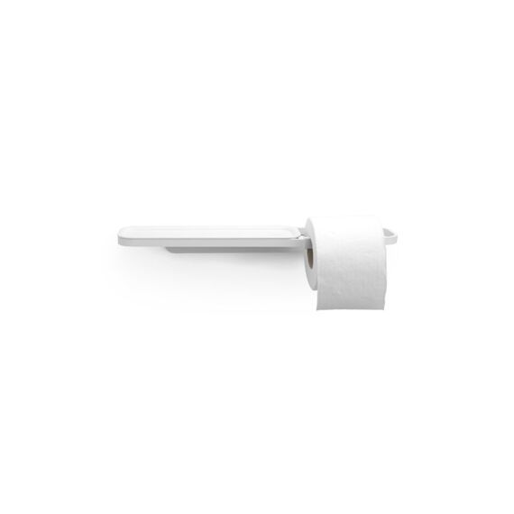 Mindset Toiletrolhouder Met Plankje Mineral Fresh White