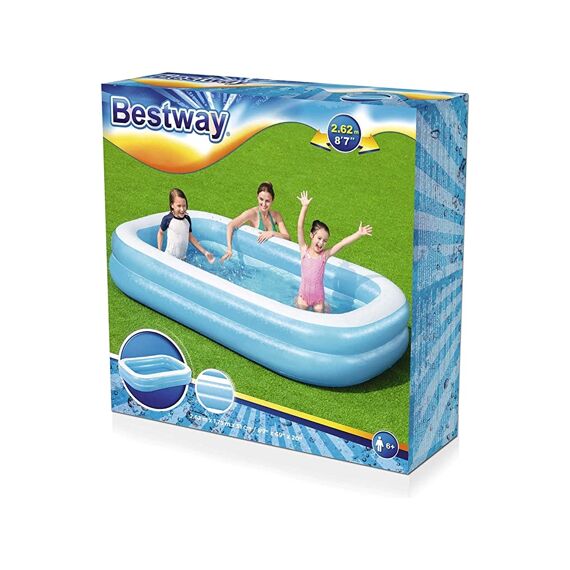 Bestway 54006 Zwembad Rechthoek 262X175X51Cm