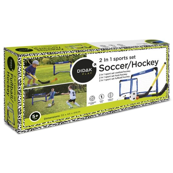 Didak Voetbal En Hockeyset 2-In-1