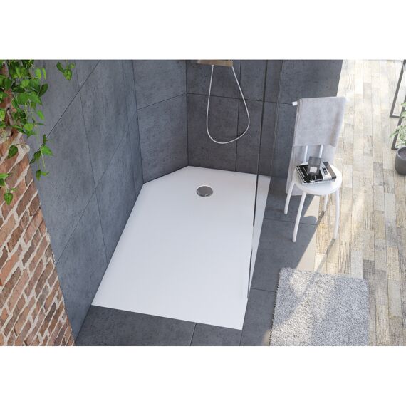 Allibert Karbon Kantact Tub 140X90Cm