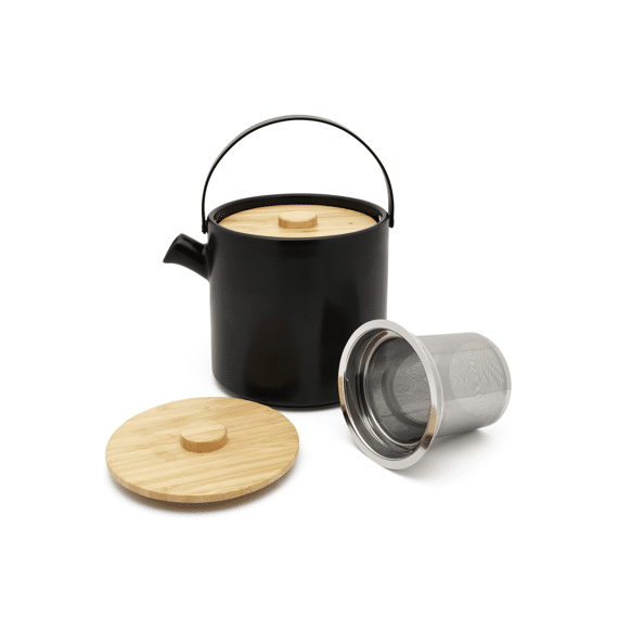 Bredemeijer Theeset Umea 1.2L Met Warmer Black