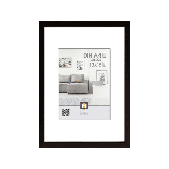 Fotolijst Madrid Zwart 21x30 Cm