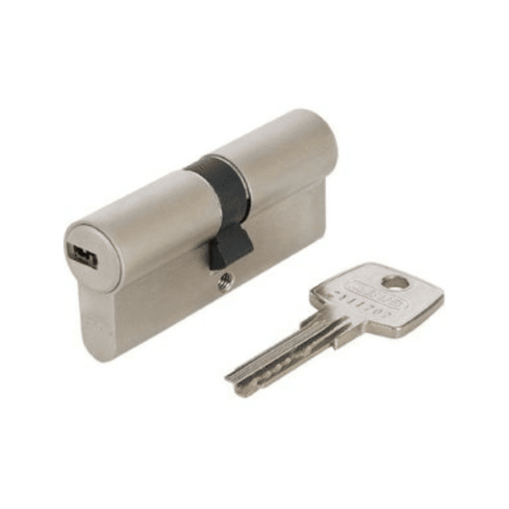 Deurslot (Abus). Deurcilinder met Profielsleutel XP20SN 30/30 B/DFNLI.