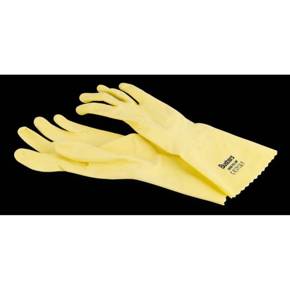 Handschoen Basix Latex Yellow, L/Xl (9) - 3Pack