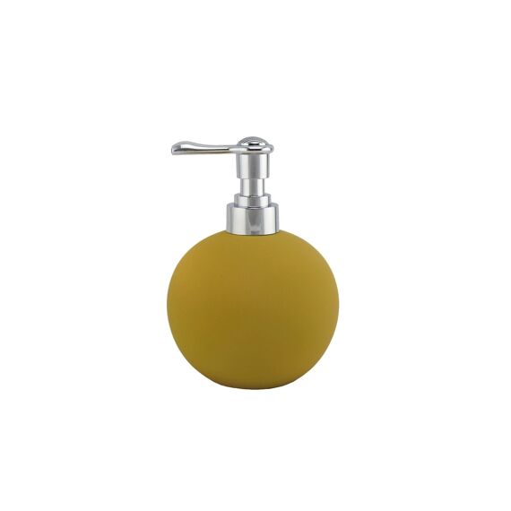 Bowling Zeepdispenser -Soft Touch Mosterd Geel