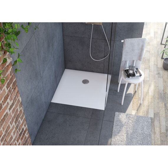 Allibert Karbon-Kontact Tub 80X80Cm