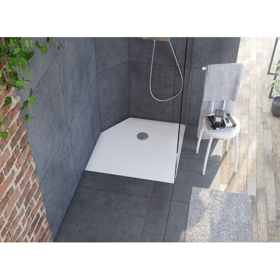 Allibert Karbon-Kontact Tub 80X80Cm