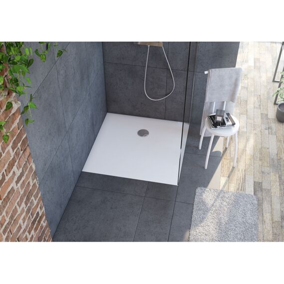 Allibert Karbon-Kontact Tub 90X90Cm