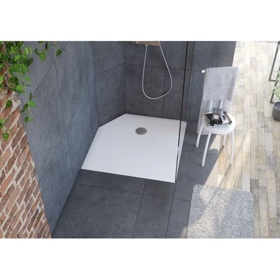 Allibert Karbon-Kontact Tub 90X90Cm