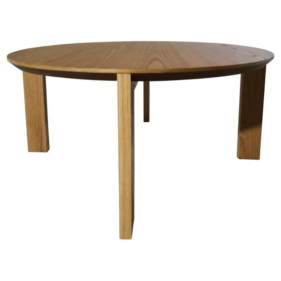 Maxime Coffee Table Matt Oak Veneer D90X42Cm