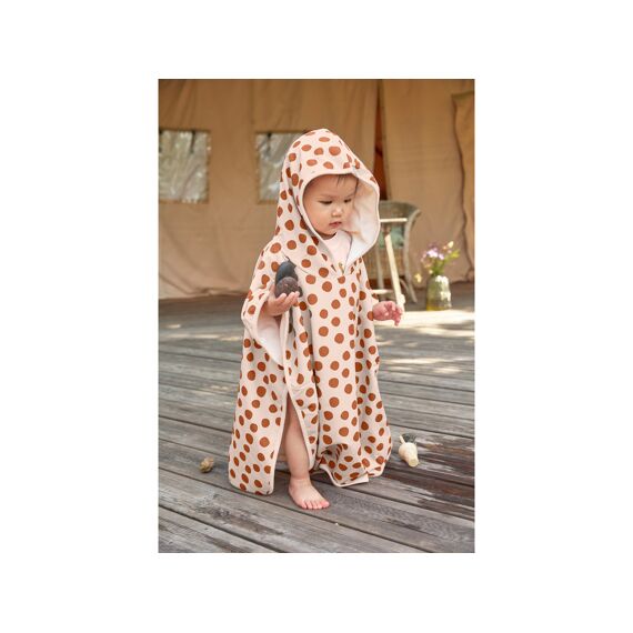 Lassig Splash And Fun Beach Poncho Dots Powder Pink