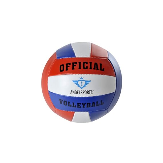 Volleybal In Pvc Rood/Blauw/Wit Maat 5