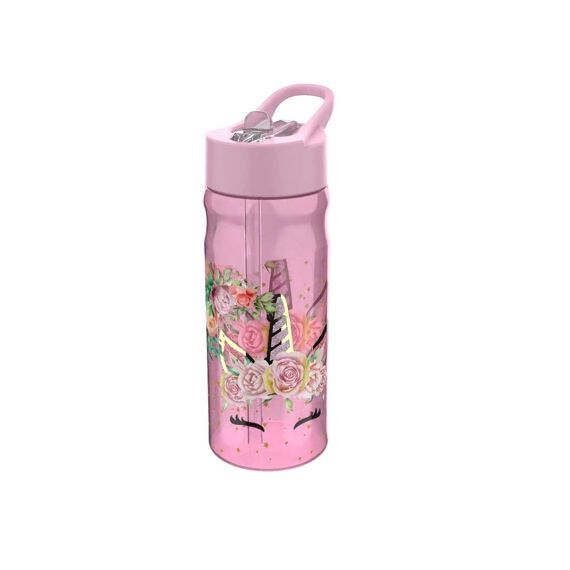 Lunch Buddies Sportfles 600Ml Unicorn Flower