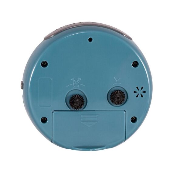 Nextime Alarmklok Otto D9.5X3.8Cm Blauw