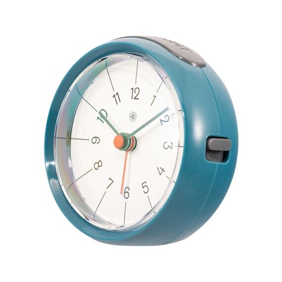 Nextime Alarmklok Otto D9.5X3.8Cm Blauw