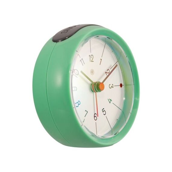 Nextime Alarmklok Otto D9.5X3.8Cm Groen